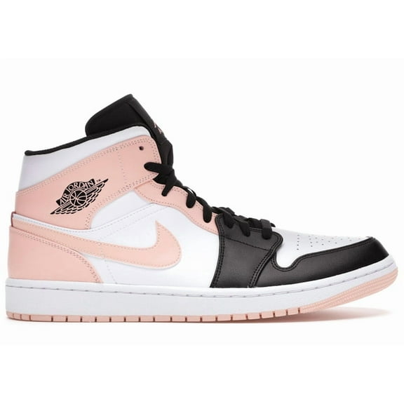 Jordan Men's 1 Mid Arctic Orange Black Toe Shoes, from StockX