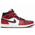 thumbnail image 1 of Jordan Men's 1 Mid Chicago Toe Basketball Shoes, from StockX, 1 of 5