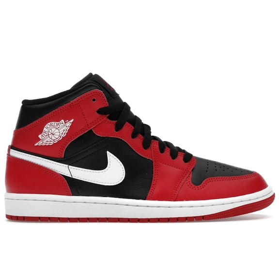 Jordan Men's 1 Mid Gym Red Black White (2024) Shoes, from StockX