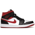 thumbnail image 1 of Jordan Men's 1 Mid Gym Red Black White Shoes, from StockX, 1 of 5