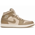 thumbnail image 1 of Jordan Men's 1 Mid Legend Light Brown Shoes, from StockX, 1 of 5