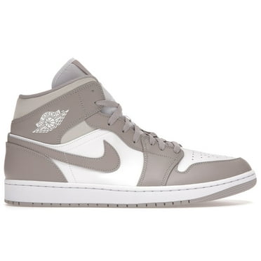 Jordan Men's 1 Mid Linen Basketball Shoes, from StockX