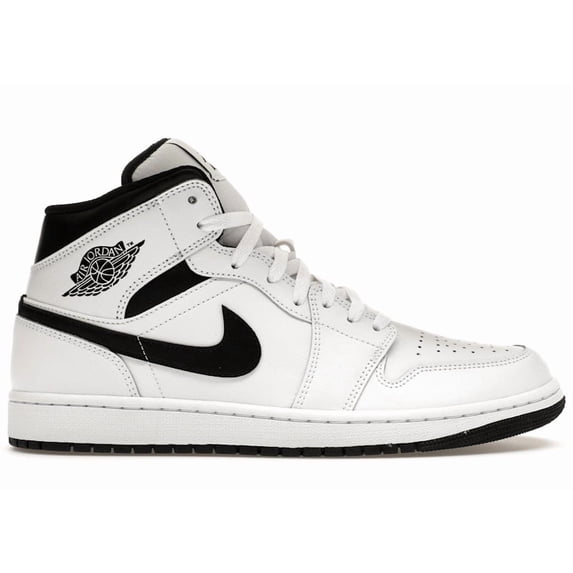 Jordan Men's 1 Mid Reverse Panda Basketball Shoes, from StockX