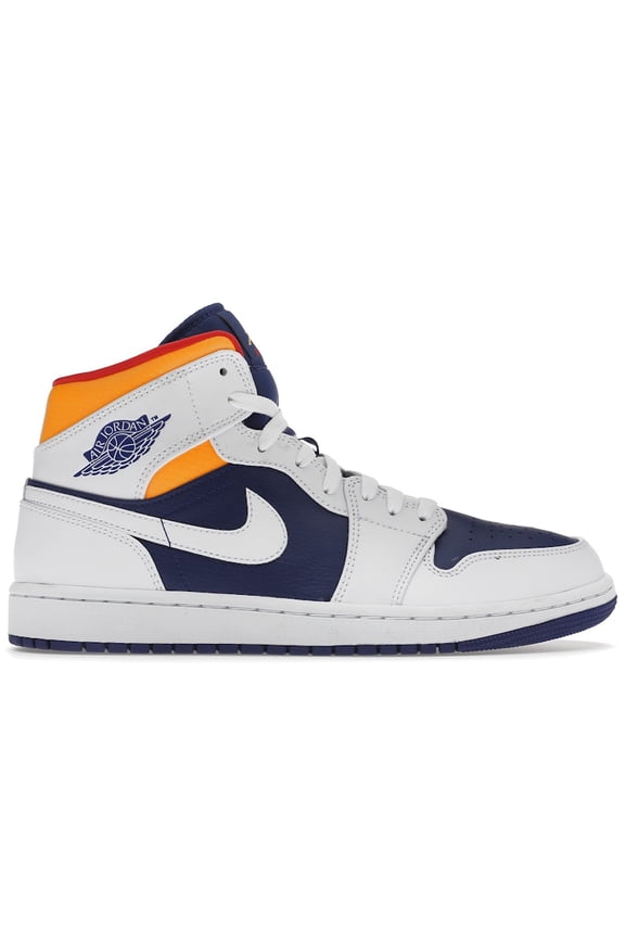 Men's 1 Mid Royal Blue Laser Orange Shoes, from StockX
