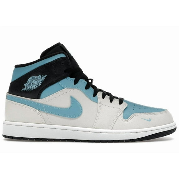 Jordan Men's 1 Mid SE Blue Chill Shoes, from StockX