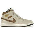 thumbnail image 1 of Jordan Men's 1 Mid SE Brown Elephant Basketball Shoes, from StockX, 1 of 5