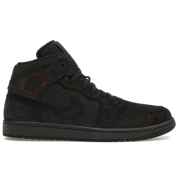 Jordan Men's 1 Mid SE Craft Dark Smoke Red Shoes, from StockX