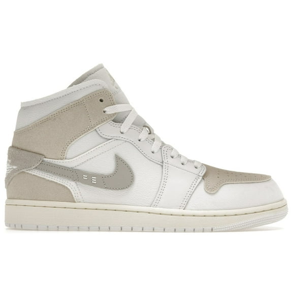 Jordan Men's 1 Mid SE Craft Tech Grey Basketball Shoes, from StockX