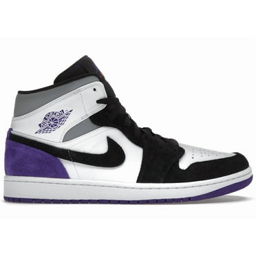 Jordan Men's 1 Mid SE Purple Basketball Shoes, from StockX