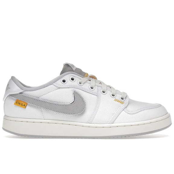Jordan Men's 1 Retro AJKO Low SP Union White Canvas Basketball Shoes, from StockX