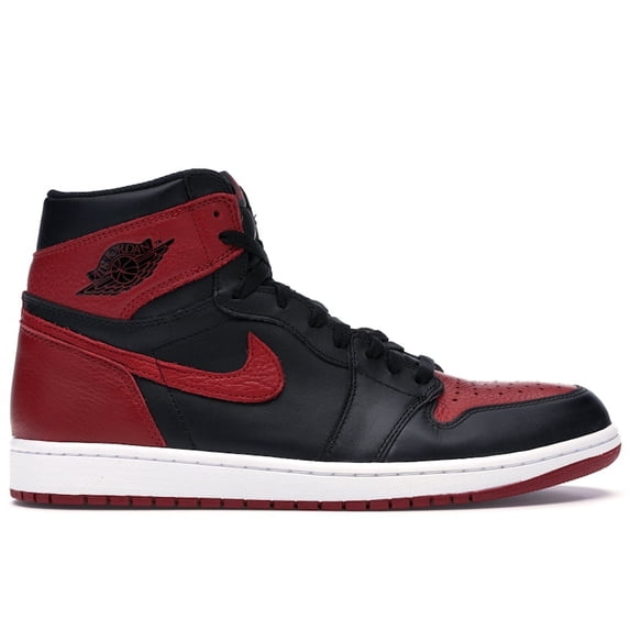Jordan Men's 1 Retro High Bred Banned (2016) Basketball Shoes, from StockX