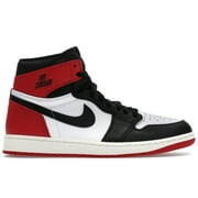 JORDAN Men's 1 Retro High OG Black Toe Reimagined Basketball Shoes, from StockX