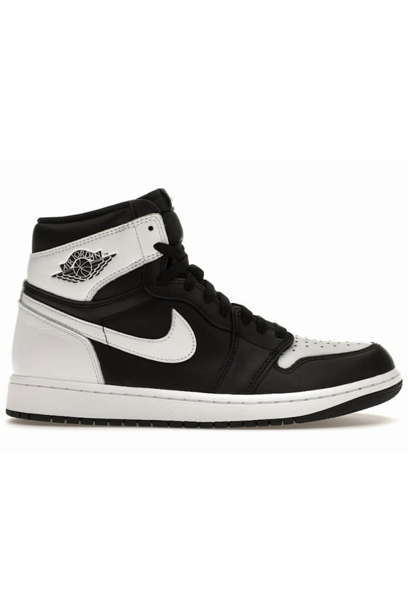 Men's 1 Retro High OG Black White Basketball Shoes, from StockX