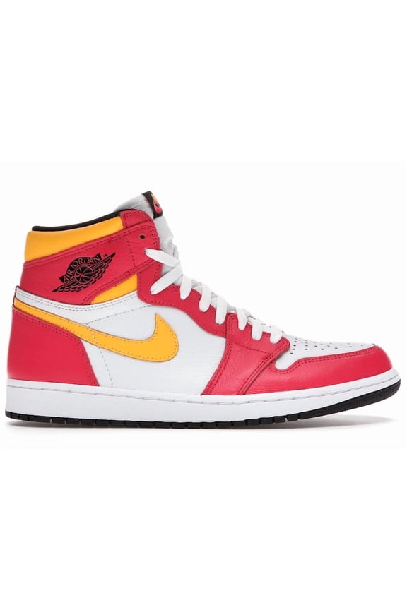 Men's 1 Retro High OG Light Fusion Red Basketball Shoes, from StockX