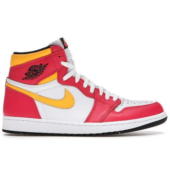 Jordan Men's 1 Retro High OG Light Fusion Red Basketball Shoes, from StockX