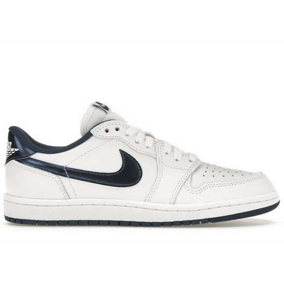 Jordan Men's 1 Retro Low '85 Metallic Blue Basketball Shoes, from StockX