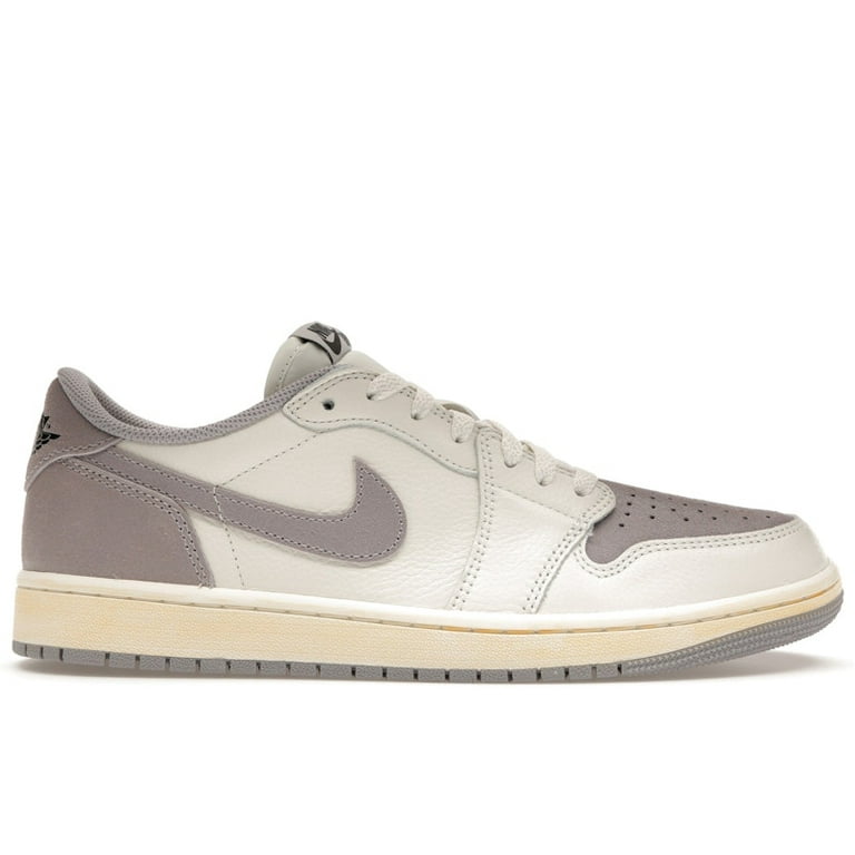 Jordan Men's Retro Low OG Atmosphere Grey Basketball Shoes, from