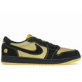 thumbnail image 1 of Jordan Men's 1 Retro Low OG Quai 54 Black Tour Yellow Red Shoes, from StockX, 1 of 5