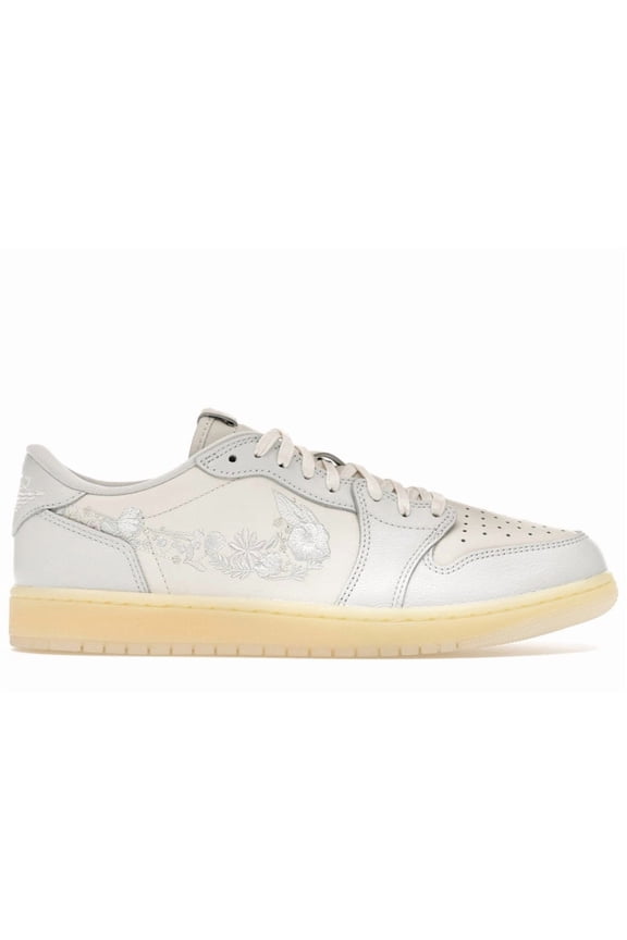 Men's 1 Retro Low OG Rabbit Floral Swoosh Shoes, from StockX