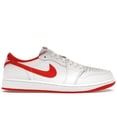 thumbnail image 1 of Jordan Men's 1 Retro Low OG University Red Basketball Shoes, from StockX, 1 of 5