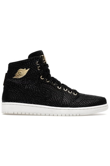 Black Gold Retro Jordans display picture 1
