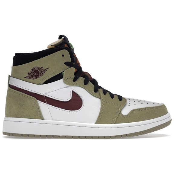 Jordan Men's 1 Zoom CMFT Neutral Olive Shoes, from StockX