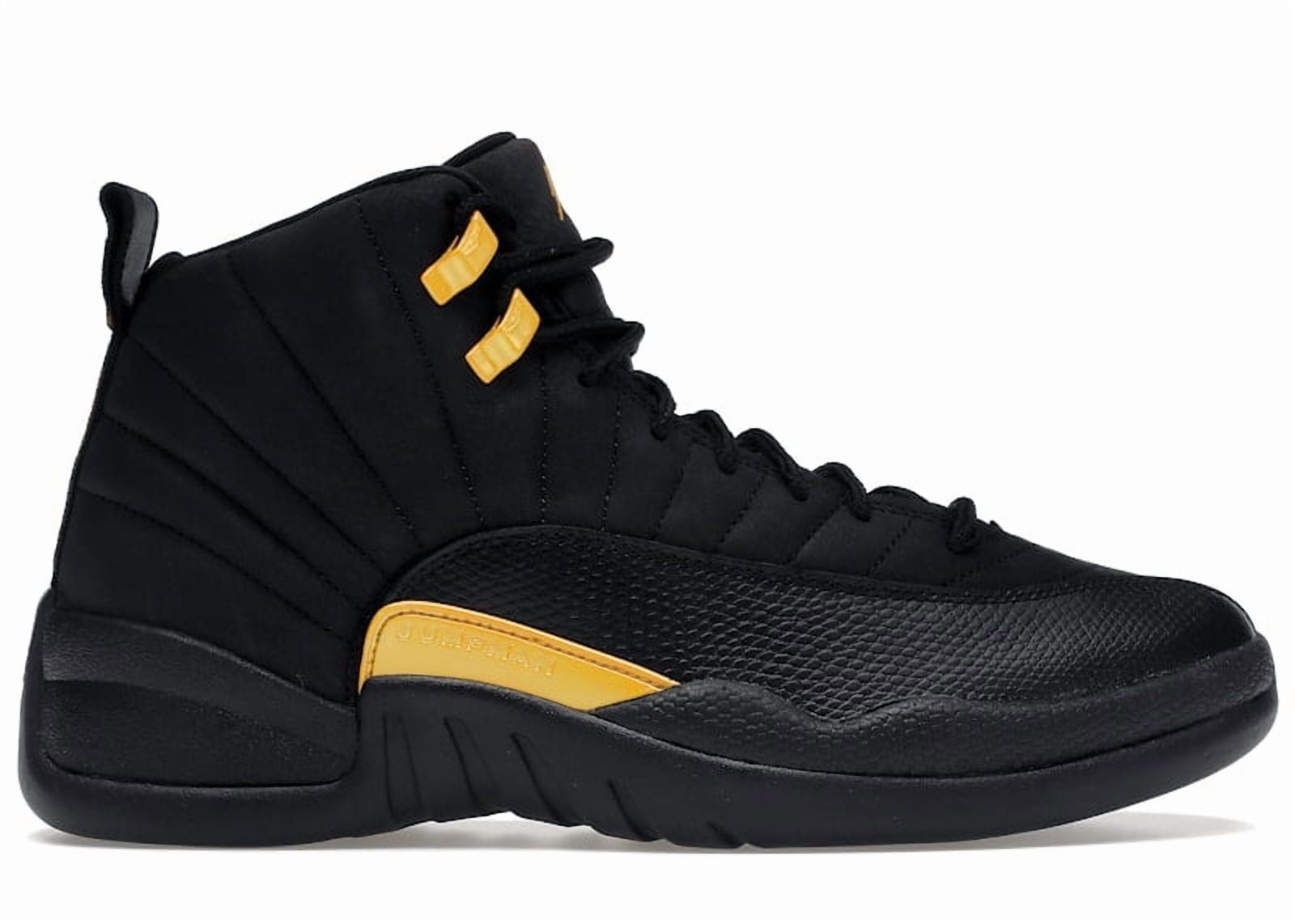 jordan 12 black and gold stockx