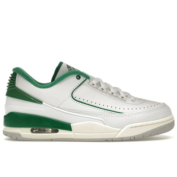 Jordan Men's 2/3 White Pine Green Shoes, from StockX