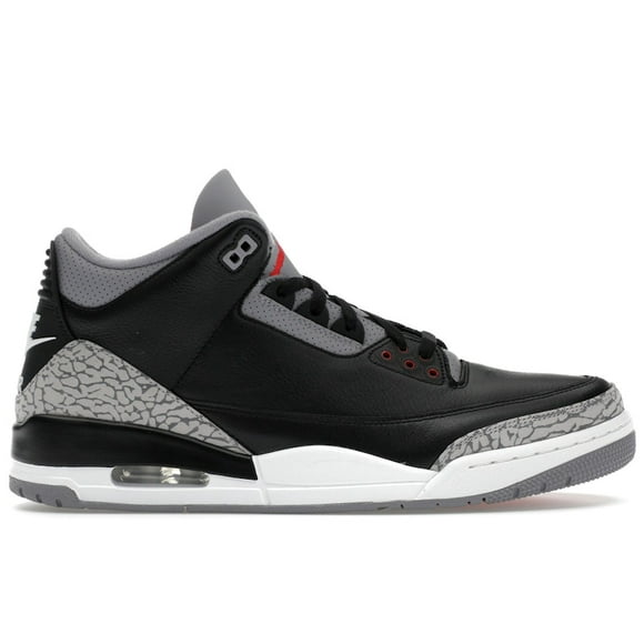 Men's 3 Retro OG Black Cement (2024) Basketball Shoes, from StockX