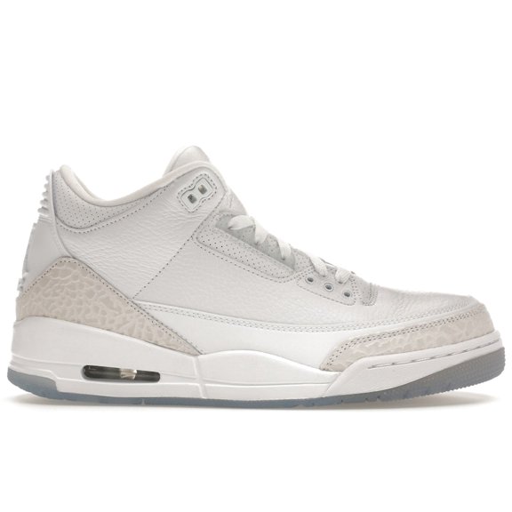 Jordan Men's 3 Retro Pure White (2018) Shoes, from StockX