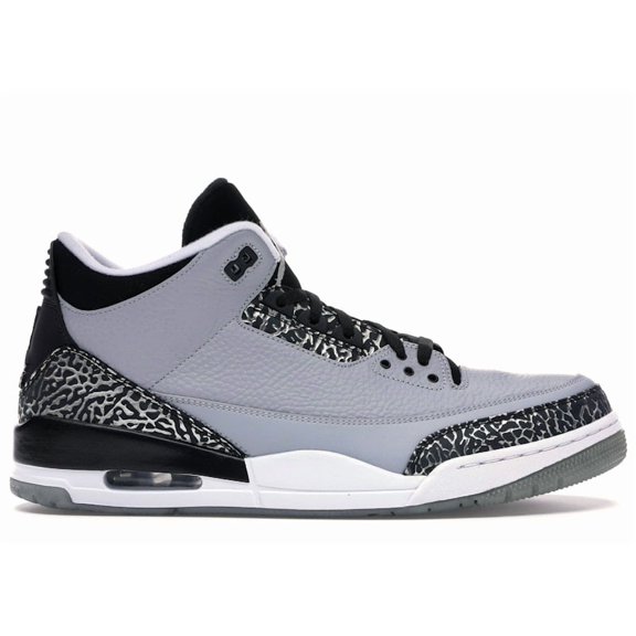 Jordan Men's 3 Retro Wolf Grey Shoes, from StockX