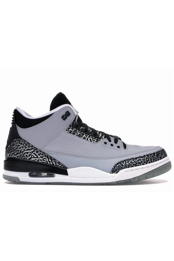 Men's 3 Retro Wolf Grey Shoes, from StockX
