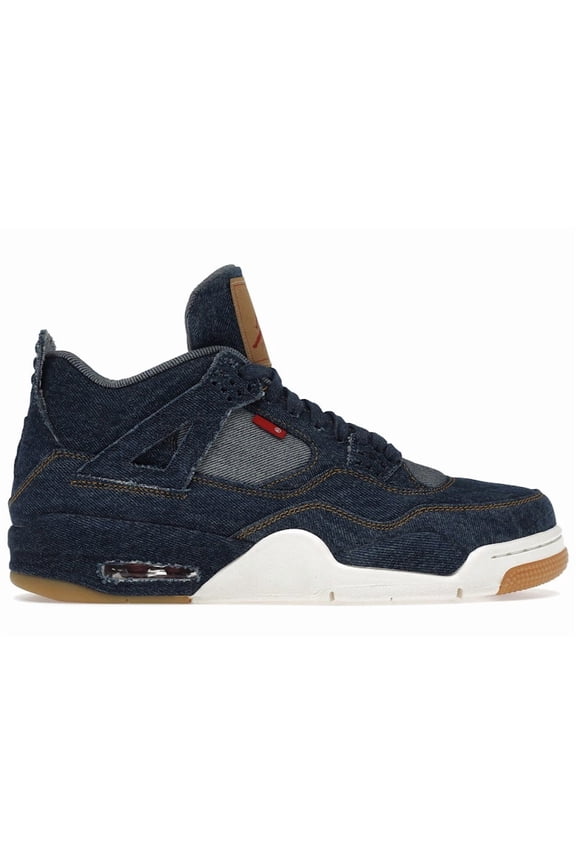 Men's 4 Retro Levi's Denim (Blank Tag) Shoes, from StockX