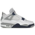 thumbnail image 1 of Jordan Men's 4 Retro Midnight Navy Basketball Shoes, from StockX, 1 of 5