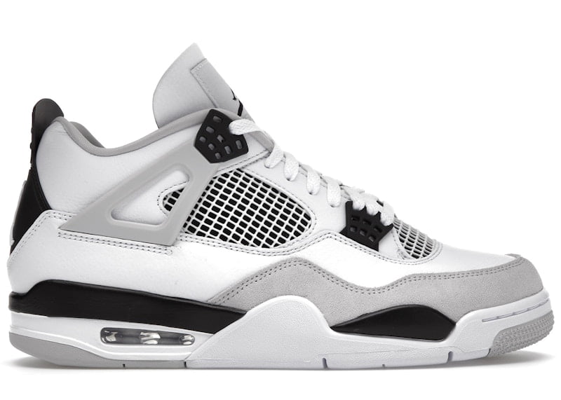 Men's 4 Retro Military Black Basketball Shoes, from StockX