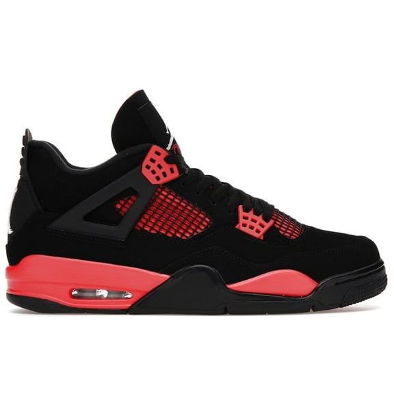 Jordan Men's 4 Retro Red Thunder Basketball Shoes, from StockX