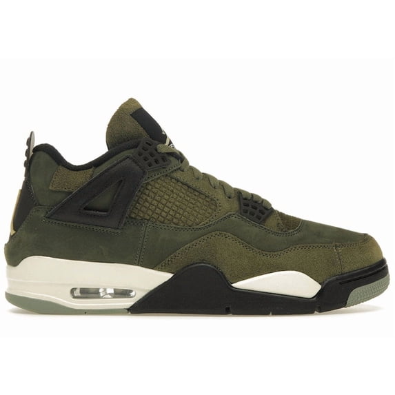 Jordan Men's 4 Retro SE Craft Medium Olive Basketball Shoes, from StockX