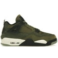 thumbnail image 1 of Jordan Men's 4 Retro SE Craft Medium Olive Basketball Shoes, from StockX, 1 of 5