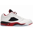thumbnail image 1 of Jordan Men's 5 Retro Low Fire Red Shoes, from StockX, 1 of 5