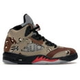 thumbnail image 1 of Jordan Men's 5 Retro Supreme Desert Camo Shoes, from StockX, 1 of 5