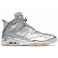 thumbnail image 1 of Jordan Men's 6 Retro PSG Paris Saint-Germain Silver Shoes, from StockX, 1 of 5