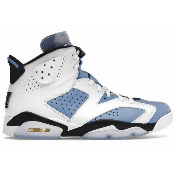 Jordan Men's 6 Retro UNC White Basketball Shoes, from StockX