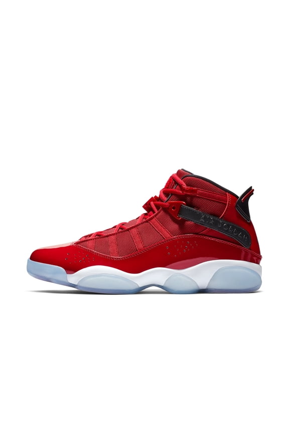 Men's 6 Rings Basketball Shoes Gym Red