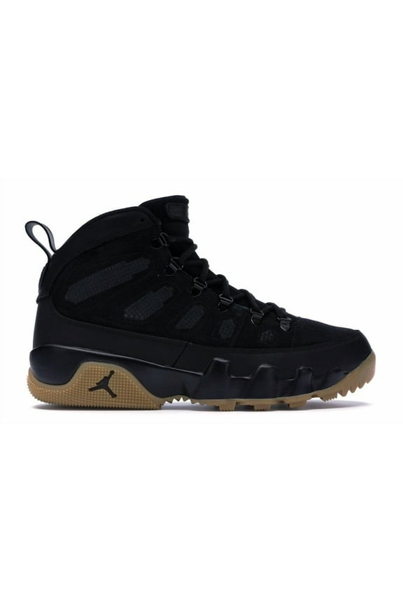 Men's 9 Retro Boot NRG Black Light Gum Basketball Shoes, from StockX