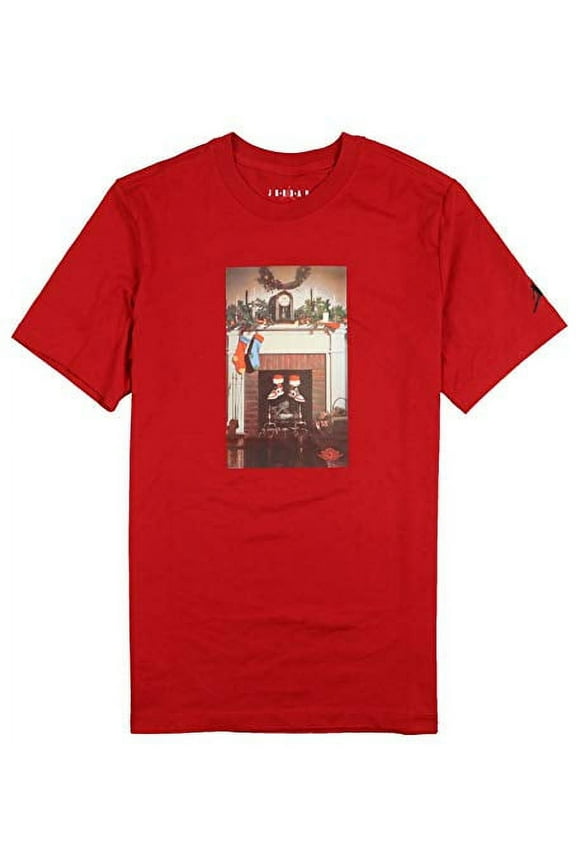 Men's AJ 85 Chimney T-Shirt XXX-Large Gym Red
