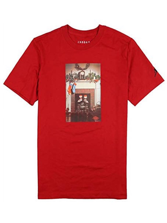 Men's AJ 85 Chimney T-Shirt XXX-Large Gym Red