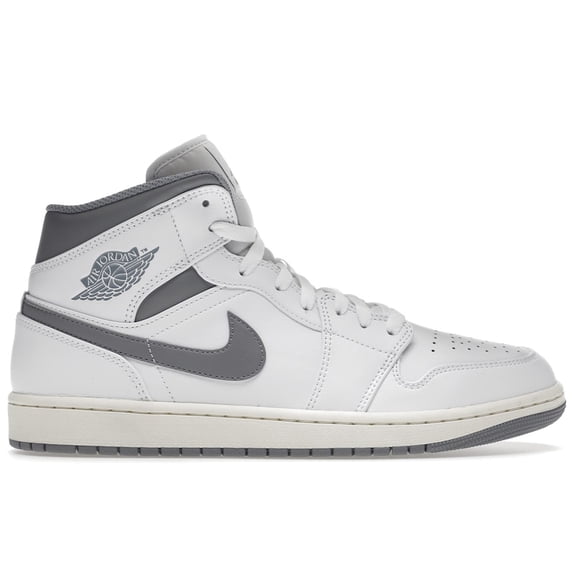 Jordan Men's Air Jordan 1 Mid Neutral Grey Shoes, from StockX