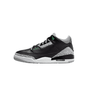Jordan Mens Air Jordan 3 Retro Athletic Shoes, Green Glow, 9