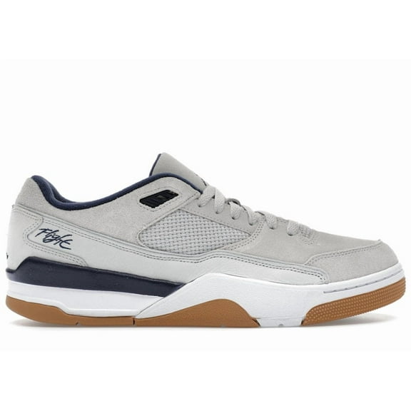 Jordan Men's Flight Court Neutral Grey White Gum Light Brown Midnight Navy Shoes, from StockX