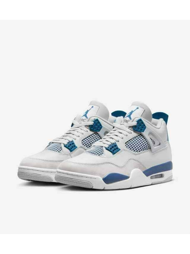 Jordan Men's Jordan 4 Retro Mid-Top Sneakers, Military Blue